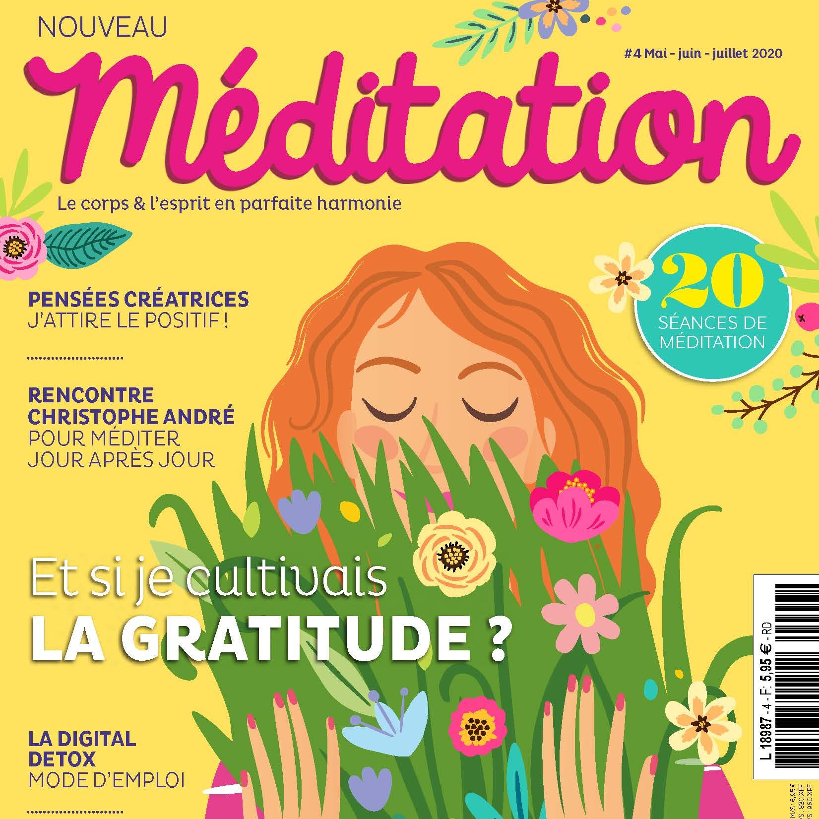 Meditation magazine ayurveda sourire contrarietes avril 2020 covid gwenaelle batard