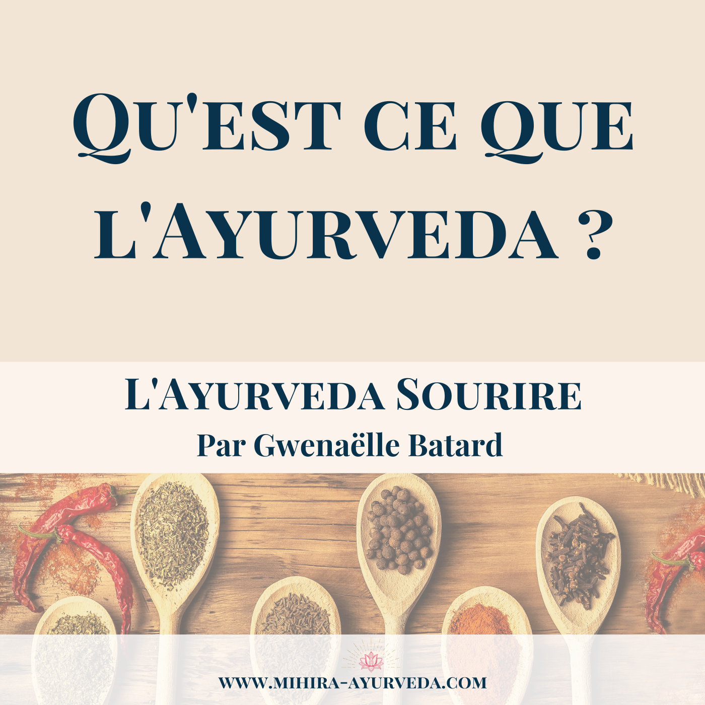 podcast qu'est ce que l'ayurveda, L'ayurveda sourire