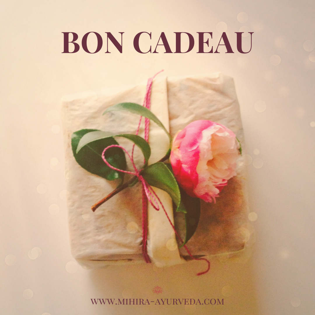 Bon cadeau- consultation bilan en Ayurveda- 1h en présentiel ou en vidéo