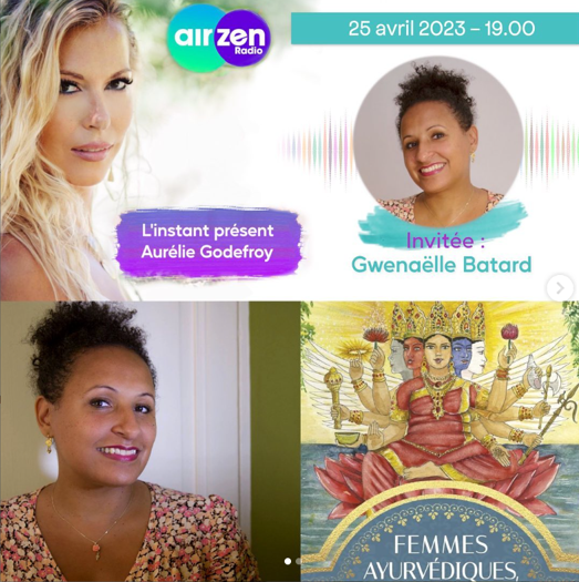 podcast airzen radio livre femmes ayurvédiques femmes divines gwenaelle batard aurelie godefroy reveler deesse interieure ayurveda feminin sacre